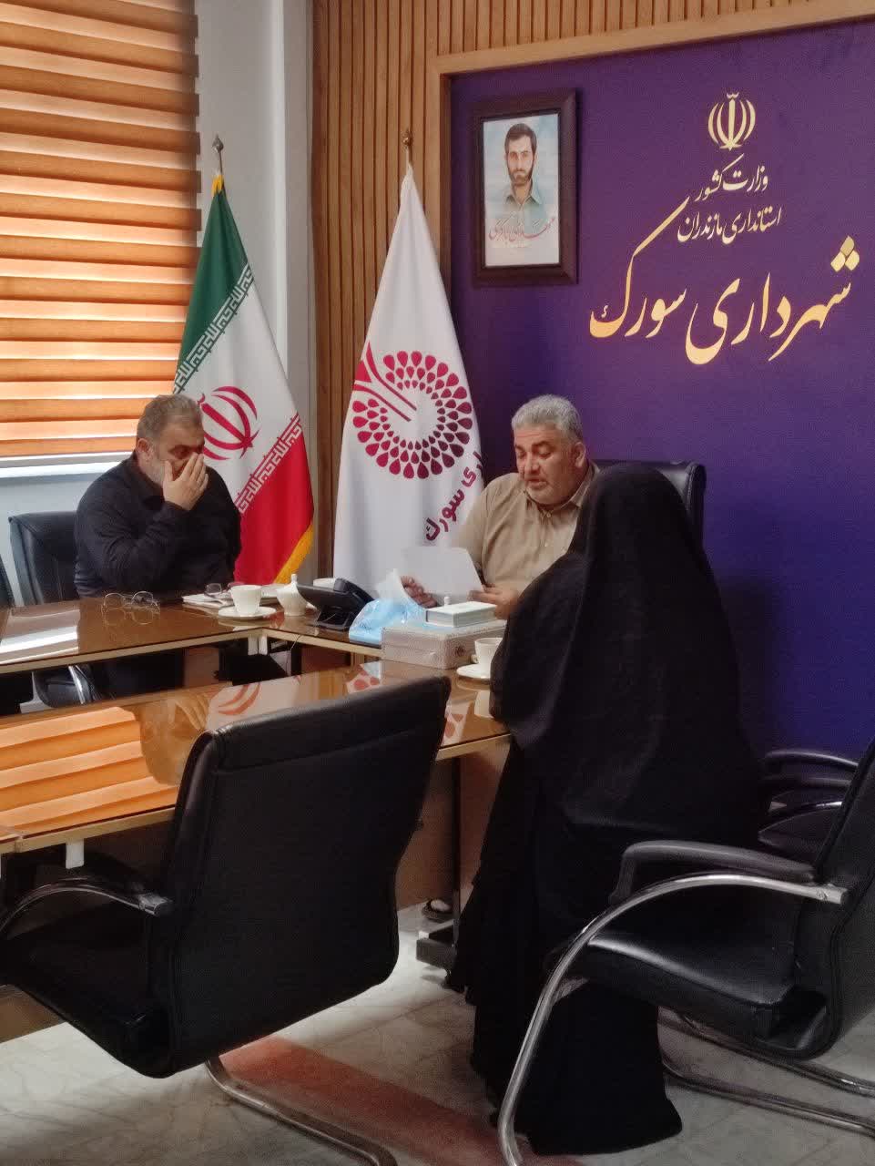 شهردار سورک میزبان دغدغه‌های مردمی در بیست‌وهشتمین روز از مهر ماه